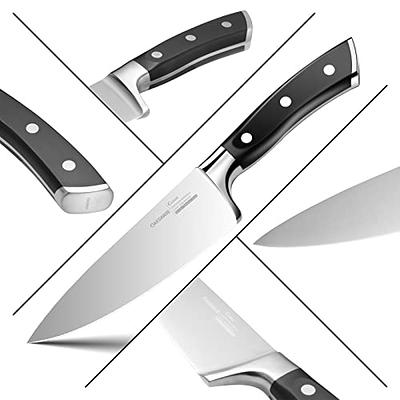  OAKSWARE Steak Knives Set of 8, Non Serrated Steak