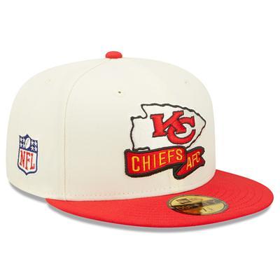 Men's New Era Cream Kansas City Chiefs Color Pack 9FIFTY Snapback Hat