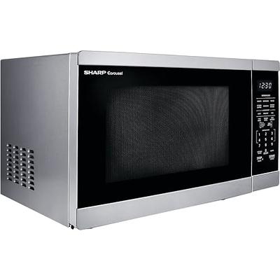 Costway 0.7Cu.ft Retro Countertop Microwave Oven 700W LED Display