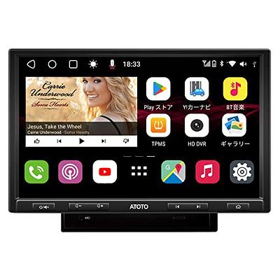 Portable Apple Carplay Screen for Car,Inexaccessories Car Touchscreen  stereo Support Wireless Carplay&Android Auto,Bluetooth&Voice