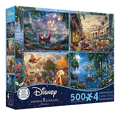 Ceaco - 4 in 1 Multipack - Thomas Kinkade - Disney Dreams Collection -  Tangled, Mickey and Minnie Mouse, Dumbo, & The Little Mermaid - (4) 500  Piece Jigsaw Puzzles , Blue - Yahoo Shopping