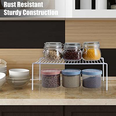 2 /3 Tier Spice Rack Organizer, Freestanding Organizer Shelf for Kitchen  Countertop Cabinet Pantry Bathroom Counter Storage, Organization for Spice  Can Sauce Jars Bottle 