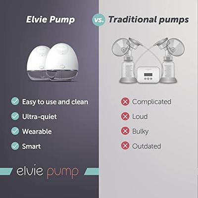  Elvie Breast Pump - Single, Wearable Breast Pump with App - The  Smallest, Quietest Electric Breast Pump - Portable Breast Pump Hands Free &  Discreet - Automated with Four Personalized Settings 