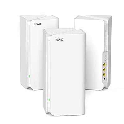 Tenda mesh wifi sistema mx21pro(3 pack), tri-band axe5700 wi-fi 6e mesh  (suppor