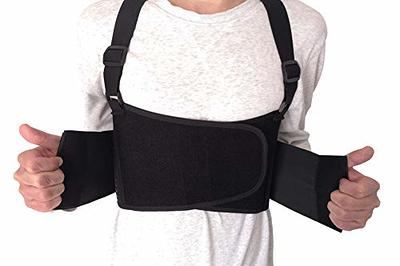 Broken Rib Brace, Protective Adjustable Thorax Support Chest Brace