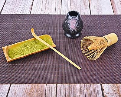 Matcha Whisk Set - Matcha Whisk, Traditional Scoop, Tea Spoon. Handmade  From Natural Bamboo 