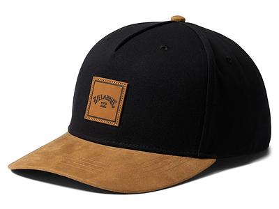 Billabong Stacked Snapback Hat (Black/Tan 1) Caps - Yahoo Shopping