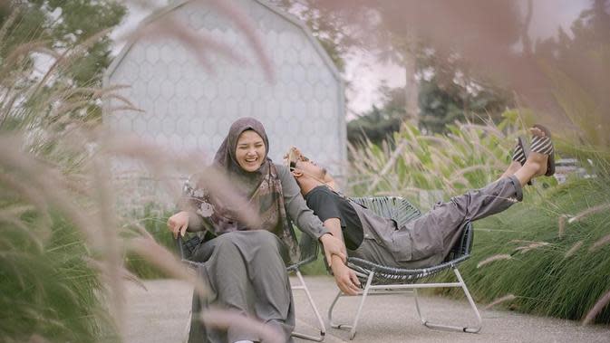 Potret Post Wedding Ricky Harun dan Herfiza. (Sumber: Instagram.com/hijazpictura)