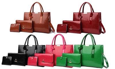 Tolfe Women Top Handle Satchel Handbags Tote Purse Shoulder Bag