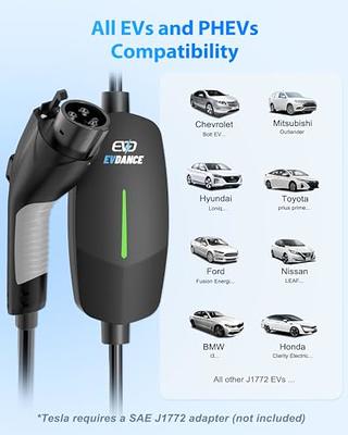 Level 1&2 EV Charger, EVDANCE Electric Vehicle Portable Charger