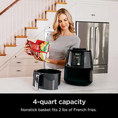 Ninja AF101 Air Fryer that Crisps, Roasts, Reheats, & Dehydrates, for  Quick, Easy Meals, 4 Quart Capacity, & High Gloss Finish, Grey - Yahoo  Shopping