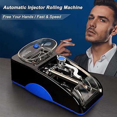 Tiyoha Electric Cigarette Rolling Machine Portable Mini Automatic Roller  Maker Plug in Cigarette Injector Roller Fits Rolling Tube of Diameter 0.31/ 8mm and Most Rolling Paper(Blue) - Yahoo Shopping