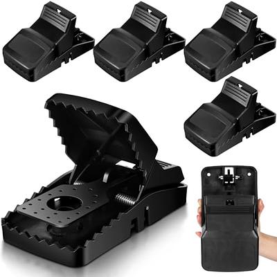 Qualirey 6 Pcs Large Powerful Mouse Traps Heavy Duty Mice Traps for Outdoor  Indoor Reusable Rat Traps Snap Rodents Traps Quick Effective Mouse Catcher  Safe for Family and Pet - Yahoo Shopping