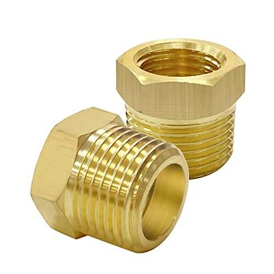 Sioux Chief 1/4 inch x 1/4 inch Lead-Free Brass 90-Degree FPT x