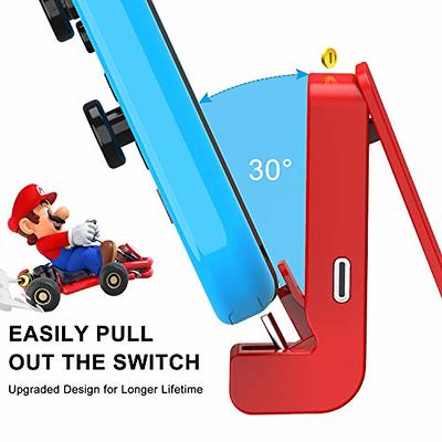 Wetland Han edderkop Switch Stand for Nintendo,Charging Dock for Nintendo Switch and Nintendo  Switch Lite/OLED, Portable Switch Adjustable Charging Stand for Nintendo  with USB Type C Charger Port(Red) - Yahoo Shopping