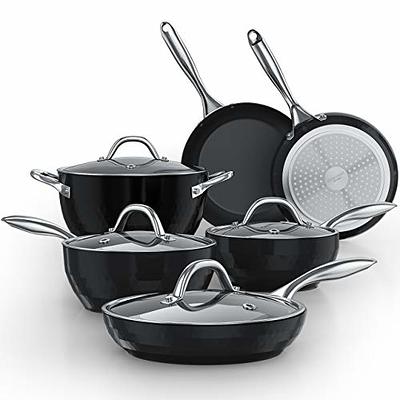 Greenpan 12-Piece Chatham Stainless Steel Ceramic Nonstick Cookware Set,  PFAS Free - Sam's Club