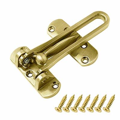 Topbuti Home Security Door Lock, 2 Pack Latch Guard Clasp Front