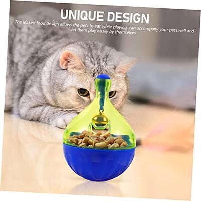 Funny Tumbler cat Toys Cat Feeding Toys Feeder Leakage Food Ball cat  Interactive Toy 