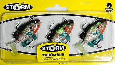 Storm WildEye Live Sunfish 2 Fishing Lure 1/4oz 3pcs - Yahoo Shopping