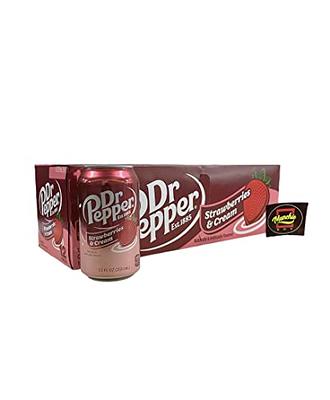 Dr Pepper Soda Cans, 12oz Can (Pack of 15, Total of 180 Oz)