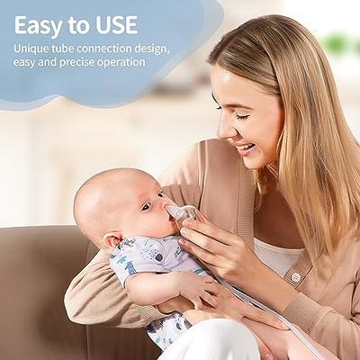 Baby Nasal Aspirator - Nose Sucker For Newborns - Toddlers Nose Cleaner -  Safe Nose Suction