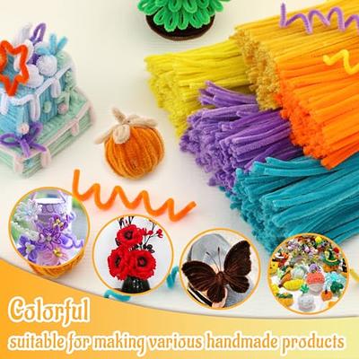 Mnuizu 200pcs Pipe Cleaners,Pipe Cleaners Chenille Stems for Craft