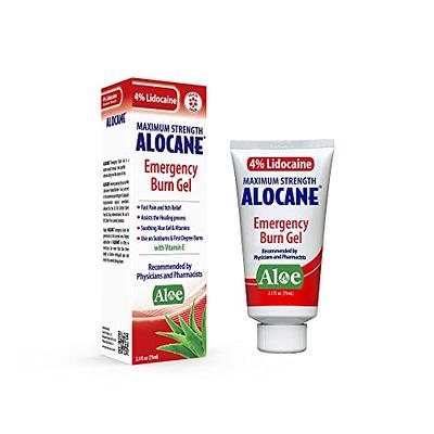  A+Health Pain Relief Roll-On Liquid, Lidocaine 4%, Odor Free,  Maximum Strength Pain + Itch Relief with Aloe, Made in USA, 2.5 fl Ounces :  Health & Household