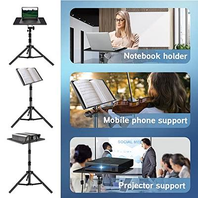 Projector Stand- Laptop Stand Adjustable Height 21 to 55 Inch,Projector  Tripod with Phone Holder,Tripod for Projector,DJ Equipment,Projector Stand  for Outdoor Movies,Office, Home, Stage or Studio… - Yahoo Shopping