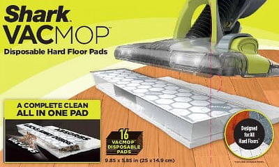  25 Pack 12 inch Disposable Mop Pads for Shark Steam