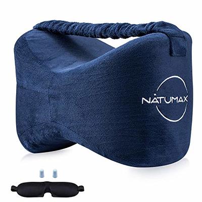 NATUMAX Knee Pillow for Side Sleepers - Relief From Sciatica Pain