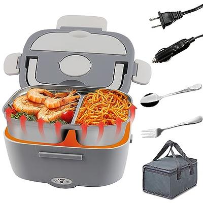 Portable Oven 3 in 1 Food Warmer Heated Lunch box, 12V 24V 110V Electric  Heated Lunch Box for Cooking and Reheating Food in Work, Car, Truck,  Camping - Yahoo Shopping