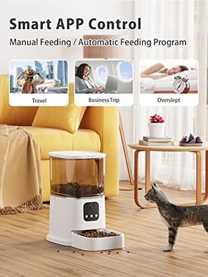Automatic Cat Feeders 6L Smart Dog Feeder,Timer Voice and Video
