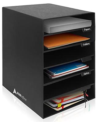 AdirOffice Paper Storage Organizer 6 Slot Cardboard Construction Paper Shelf  Organizer for Home, School, Classroom, or Office Multifunctional Storage  for Documents, Mails, Books, Files, and More - Yahoo Shopping