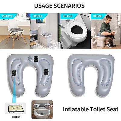 FOMI Toilet Seat Cushion, Comfortable Toilet Seat Riser Pad for  Elongated