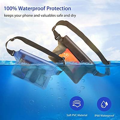 AiRunTech Waterproof Pouch with Waist Strap 2 Pack