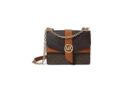 MICHAEL Michael Kors Marilyn Small Crossbody (Vanilla/Acorn) Handbags -  Yahoo Shopping