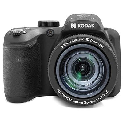 Kodak PIXPRO Astro Zoom AZ401-BK 16MP Digital Camera with 40X Optical Zoom  and 3 LCD (Black)