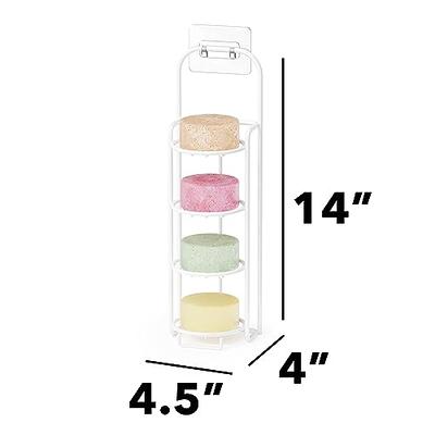 1pc Bathroom Storage Shelf Over Toilet, 3 Tiers Bathroom Wall Hanging  Shower Supplies Organizer Rack With Towe Rod, Seasoning Bottle Organizer  Rack, H