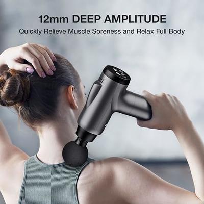 NEW OLsky Deep Tissue Muscle Massage Gun Body Percussion Massager - 12  Heads