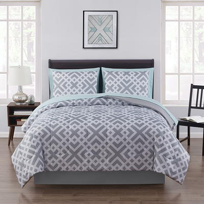 Brielle Home TENCEL Modal Jersey Full 800-Thread Count Modal Heather  Charcoal 4-Piece Bed Sheet in Gray