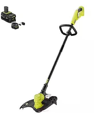 BLACK & DECKER 18-Volt 10-in Straight Cordless String Trimmer with Edger  Capable (Battery Included) at