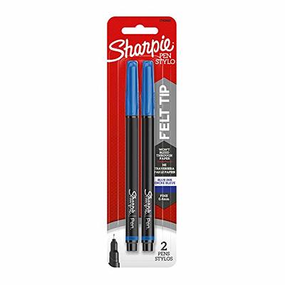 SHARPIE Felt Tip Pens, Fine Point (0.4mm), Black, 12 Count - Yahoo Shopping