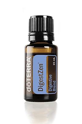 DoTerra DigestZen 15ml - Pure Essential Oil Digestive Blend with  Peppermint, Ginger and Other Natural Oils to Help Reduce Gas, Indigestion  and Upset