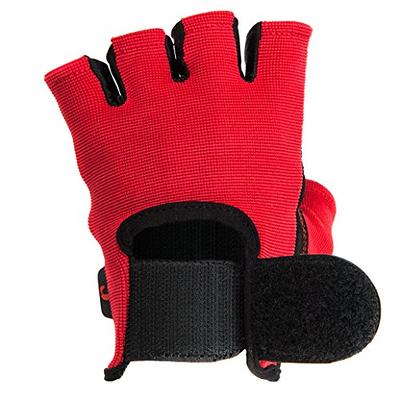 Small Fingerless Gloves Black Leather Working Out Weight Lifting Gym  Wheelchair