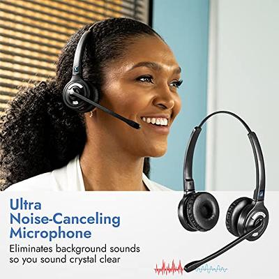 Leitner LH375 3-in-1 Wireless Office Headset with Mic – Computer