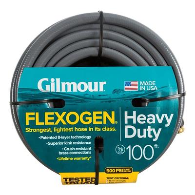 LIBERTY GARDEN Americana 125 ft. Heavy-Duty Black Water Hose