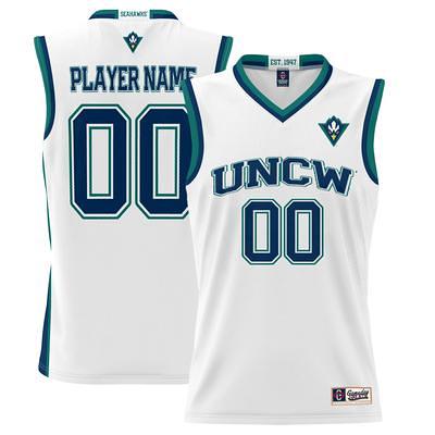 Men's ProSphere Black #1 UNC Wilmington Seahawks Basketball Jersey