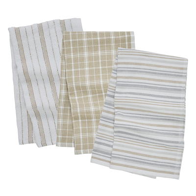 My Texas House Woven Cotton Terry Kitchen Towels - White - 1 Each