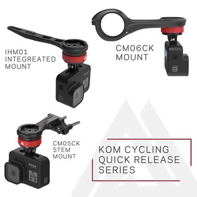 KOM Cycling CM06 Quick Release Mount for Bryton, Garmin, Wahoo