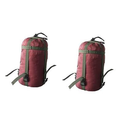 2 Pieces 10L Nylon Compression Stuff Sack Lightweight Storage Bags for  Sleeping Bag, Clothing, Pillows for Camping Outdoor Hiking Backpacking  Travelling (Army Green) - Yahoo Shopping